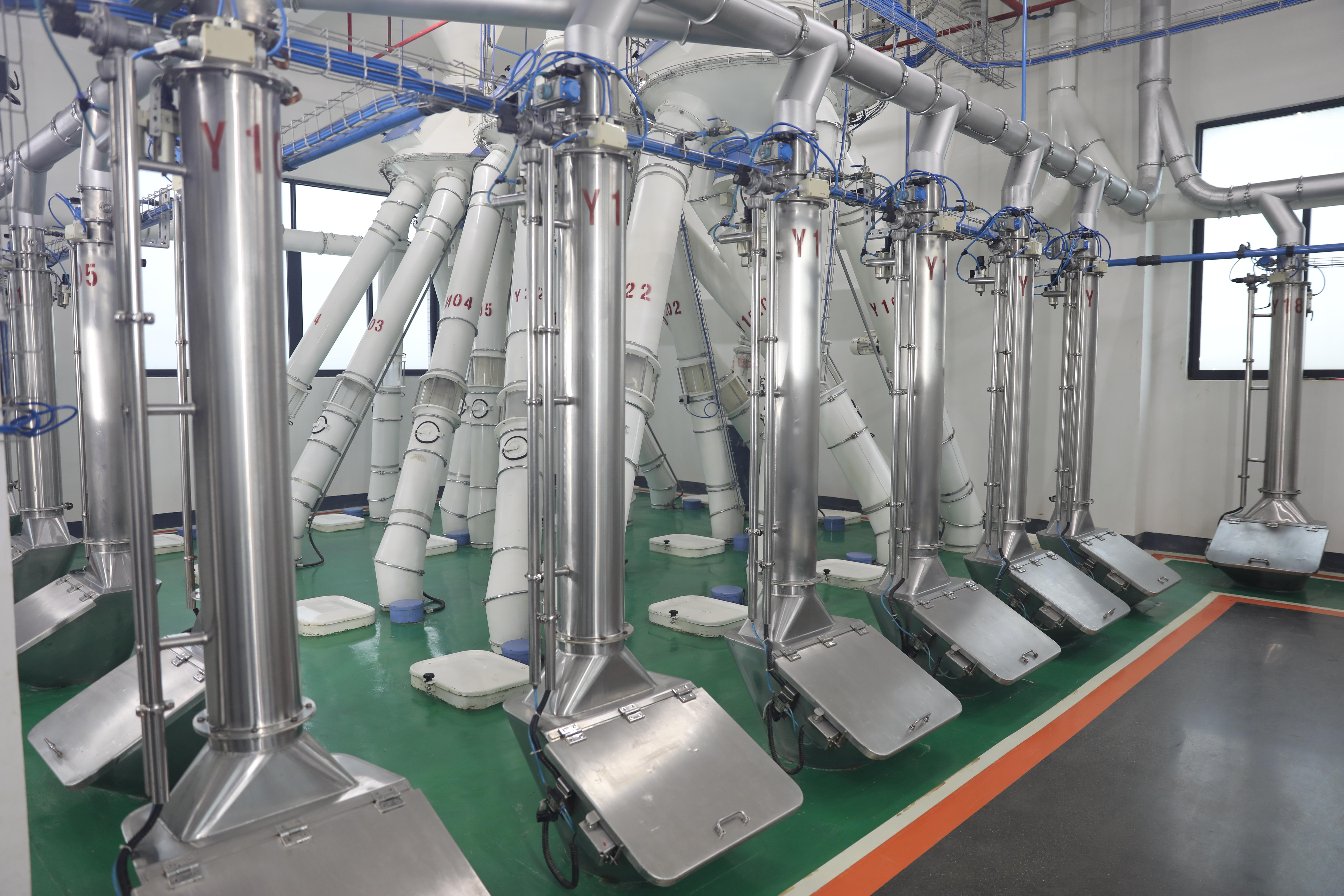 先进预混料除尘工艺